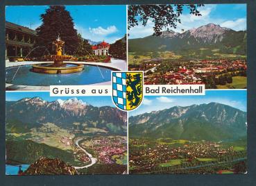 Springbrunnen im Kurort Bad Reichenhall